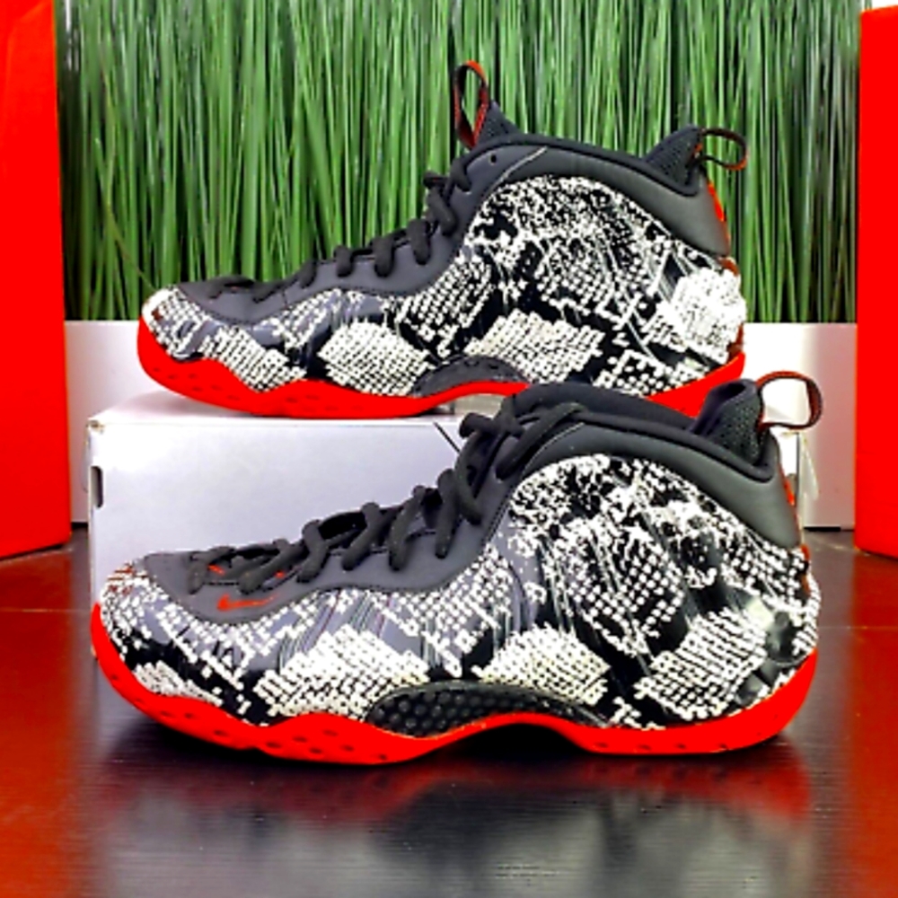 Nike Foamposite onel Albino Snakeskin *Rare*